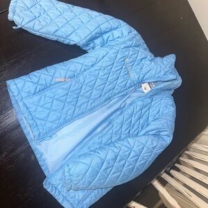 Columbia Kids Light Blue Quilted Puffer Jacket